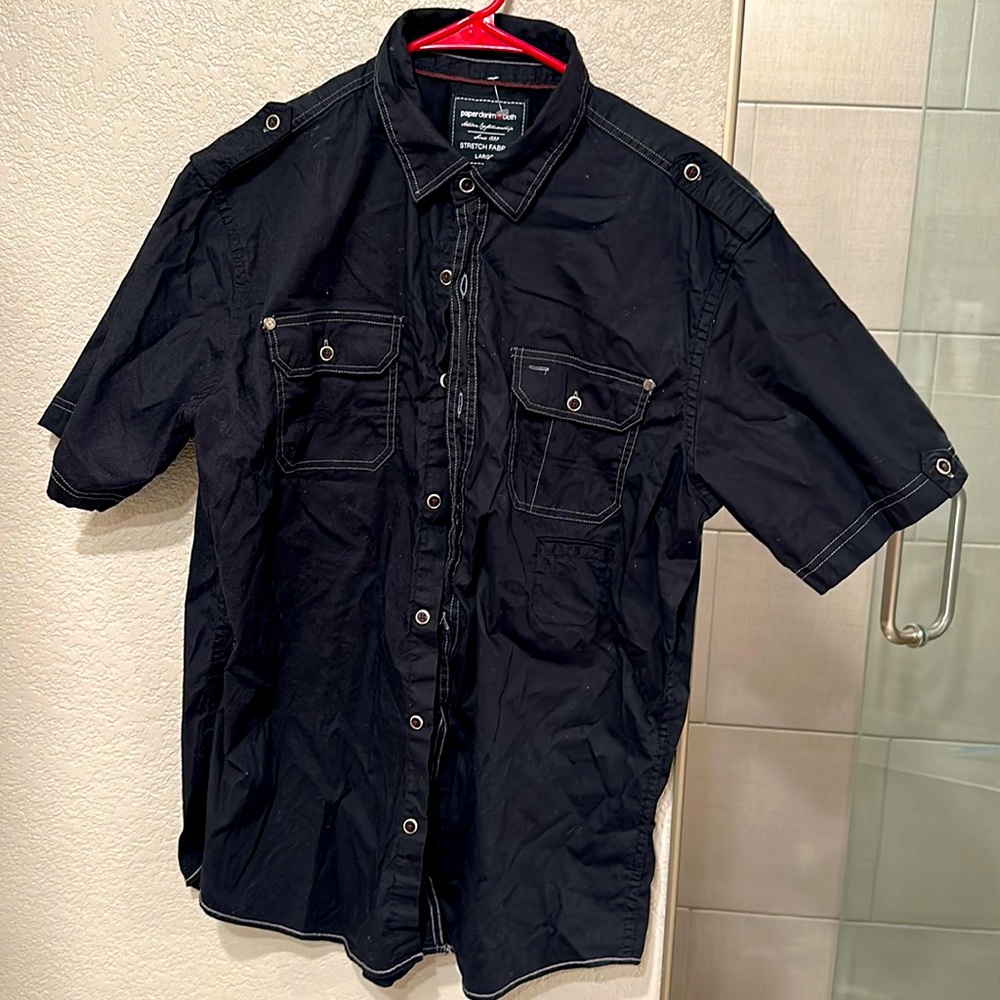 Short sleeve dress shirt